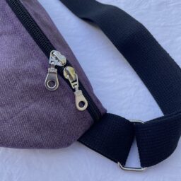 Sac banane éthique et made in France Violet 3